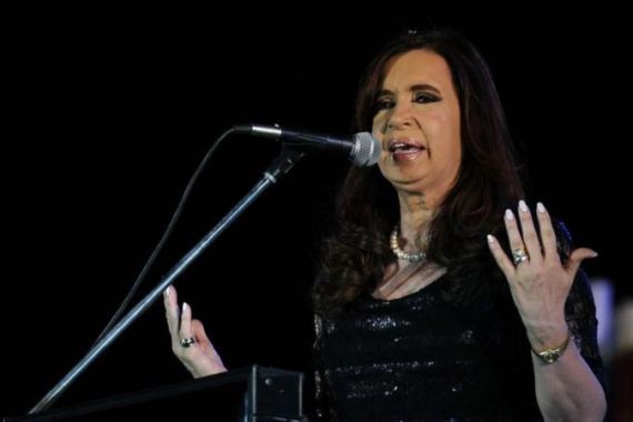 ARGENTINA-DEMOCRACY-HUMAN RIGHTS-FERNANDEZ