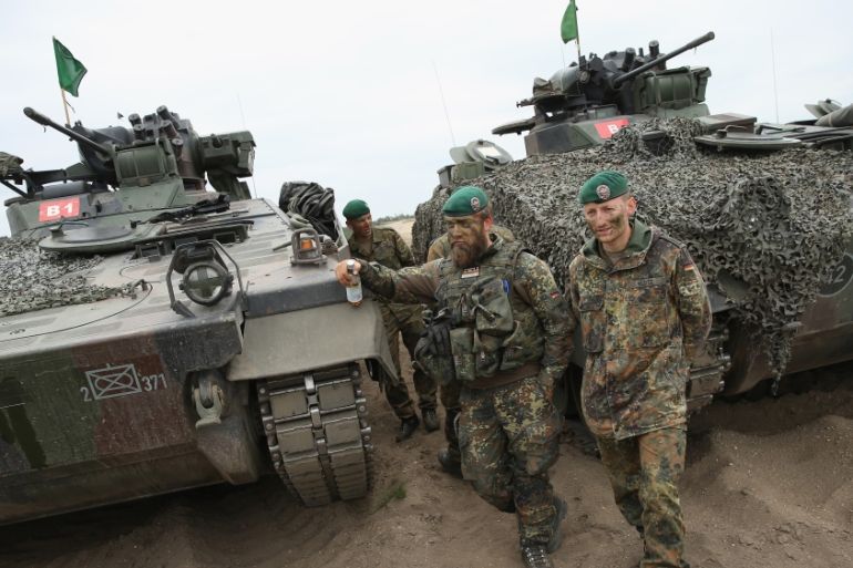 NATO Holds Noble Jump Exercises Of VJTF Forces