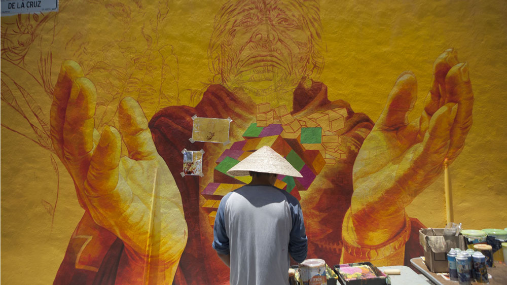 The Germen Crew artist collective responsible for the project, claims it is Mexico''s largest mural