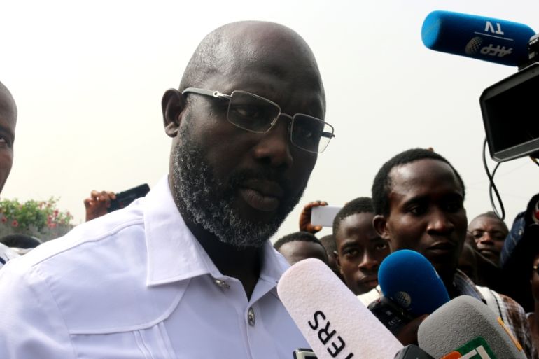 Presidential election in Liberia