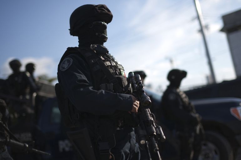 Mexico federal police file photo 2011