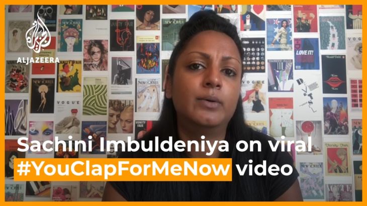 Sachini Imbuldeniya on viral #YouClapForMeNow video