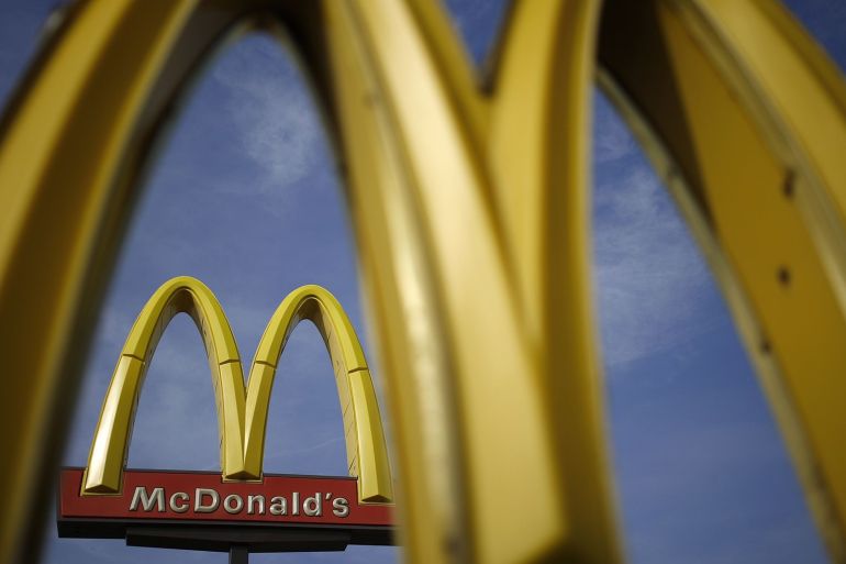 McDonald's Corp. restaurant in Bowling Green, Kentucky, U.S.
